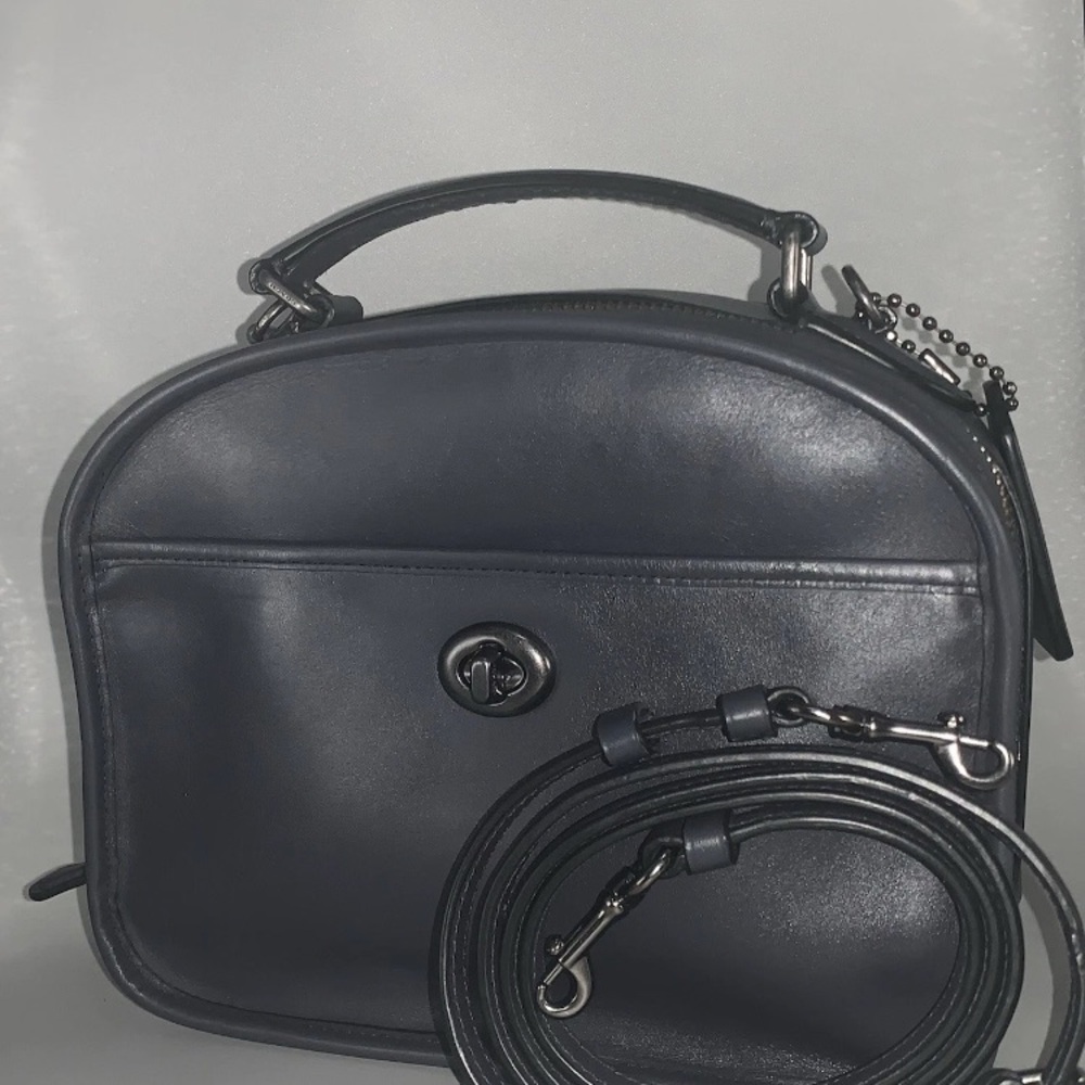 COACH LTD ED GRAY LUNCHPAIL W/HANG TAG F11785